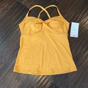 Athleta Twist Up Tankini Top